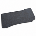 Tapis Cartographie XL – Tapis de bureau à contours brodés