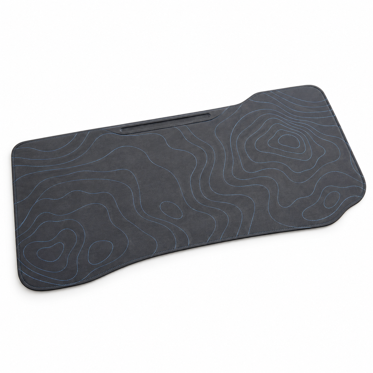 Tapis Cartographie XL – Tapis de bureau à contours brodés