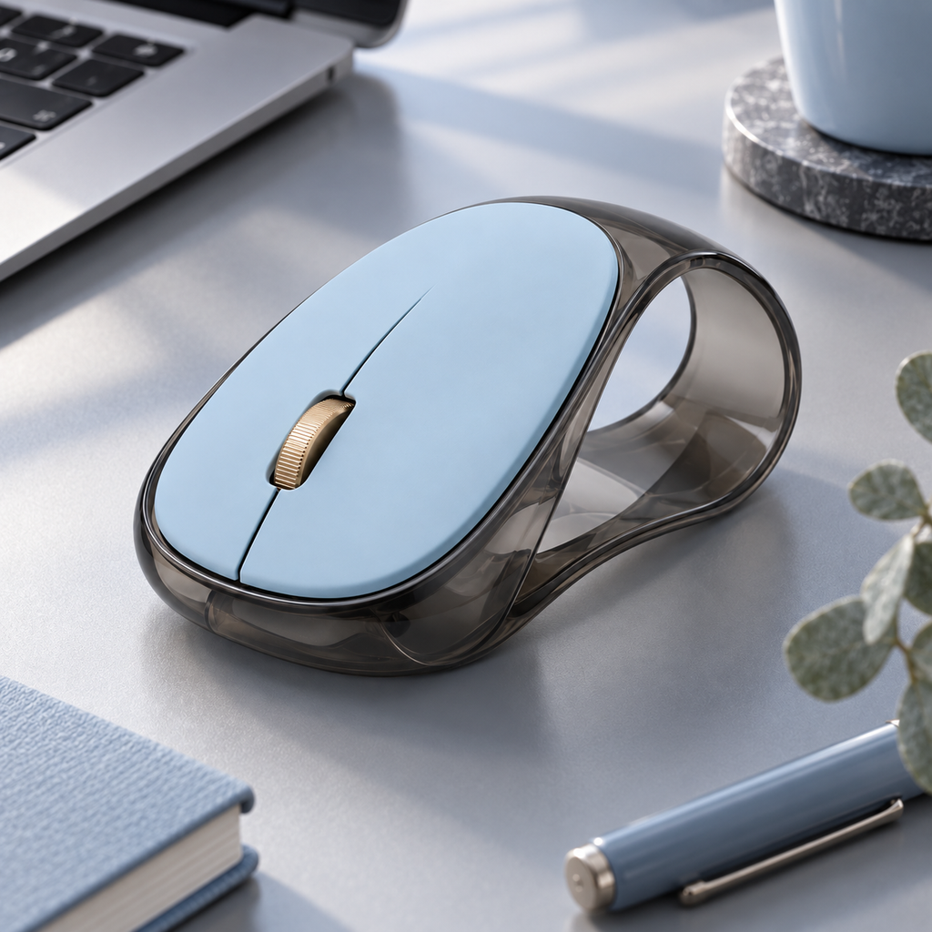 Souris Ruban Air – Souris sans fil à châssis ouvert