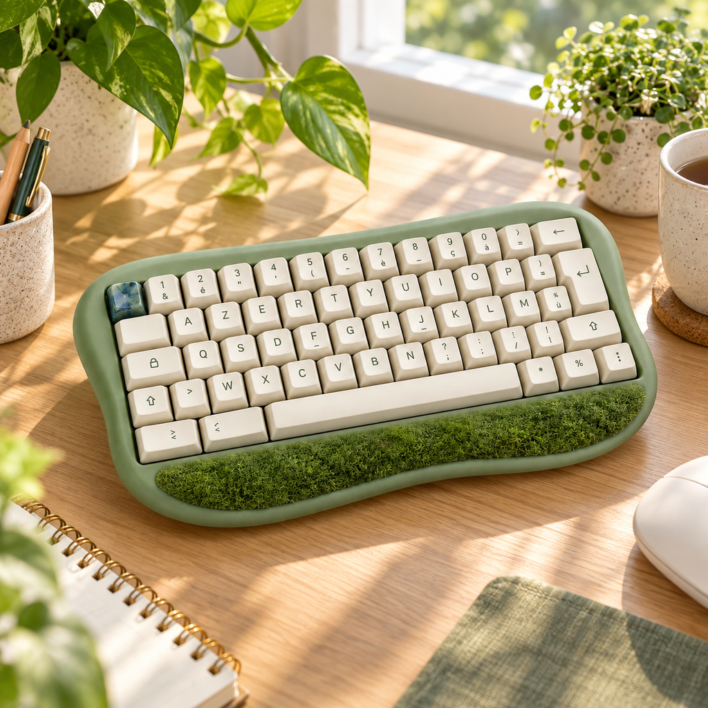 Clavier Jardin Mini – Clavier compact vert sauge