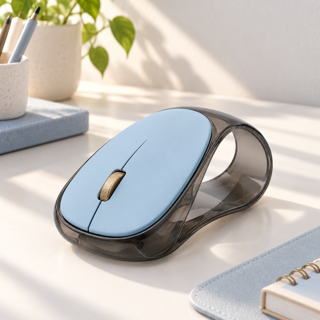 Souris Ruban Air – Souris sans fil à châssis ouvert