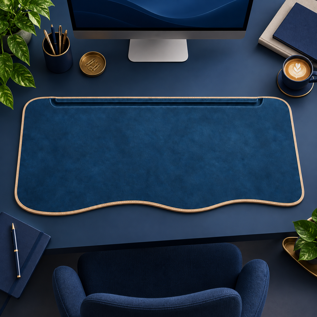 Tapis Horizon Desk – Grand tapis de bureau ondulé